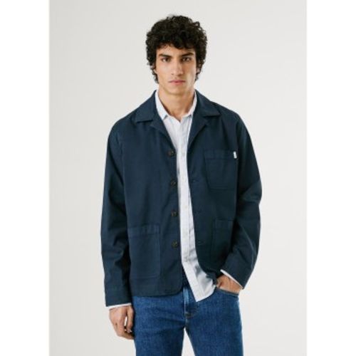PM309069 Sobrecamisa Cameron marino (L), Casuel, Coton, Manche longue - Pepe Jeans - Modalova