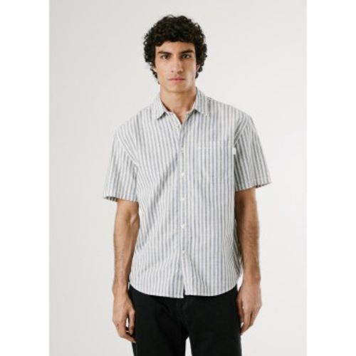 PM309077 Chemise Christopher (M), Casuel, Coton, Manche courte - Pepe Jeans - Modalova