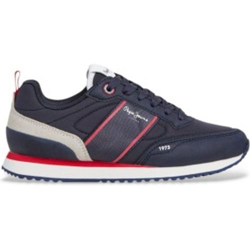 Pour garçon. PBS400001 Baskets Dublin Clue (35), Plat, Lacets, Casuel, mode enfantine - Pepe Jeans - Modalova