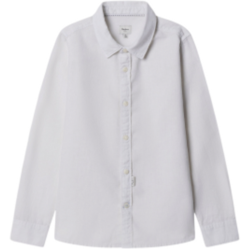 Pour garçon. PB3000070 Chemise Daniel (12años= 152cm), Casuel, Coton, Classique, Manche longue, mode enfantine - Pepe Jeans - Modalova