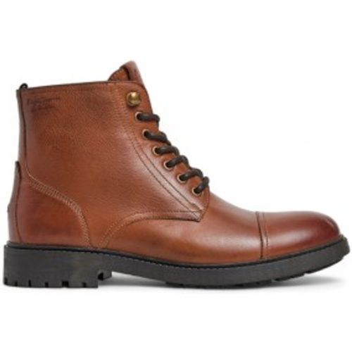PMS50245 Bottines en cuir Fred Land (40), Plat, Lacets, Fermeture éclair, Casuel - Pepe Jeans - Modalova