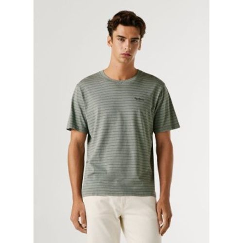 PM5010310 T-shirt à rayures Jacko (M), Casuel, Coton, Manche courte - Pepe Jeans - Modalova