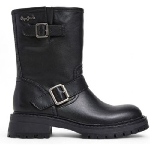 PLS50567 Kane Forest Bottes en cuir (38), 3 à 5 cm, Fermeture éclair, Casuel - Pepe Jeans - Modalova