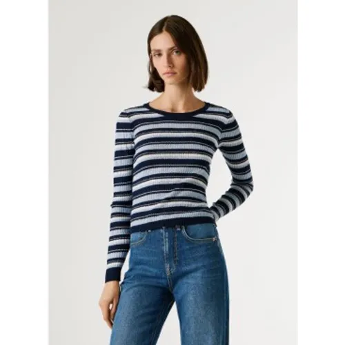 PL7000115 Pull Kimmi (L), Casuel, Viscose, Manche longue, Marine - Pepe Jeans - Modalova