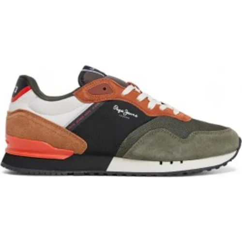 PMS40021 London Grade chaussures en cuir (40), Plat, Lacets, Casuel - Pepe Jeans - Modalova