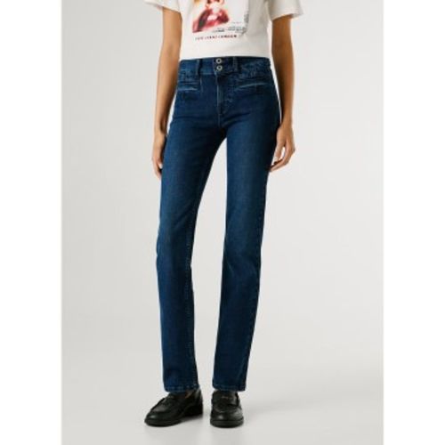 PL20509327FB Jean droit Contour marine (32/32), Casuel, Coton - Pepe Jeans - Modalova