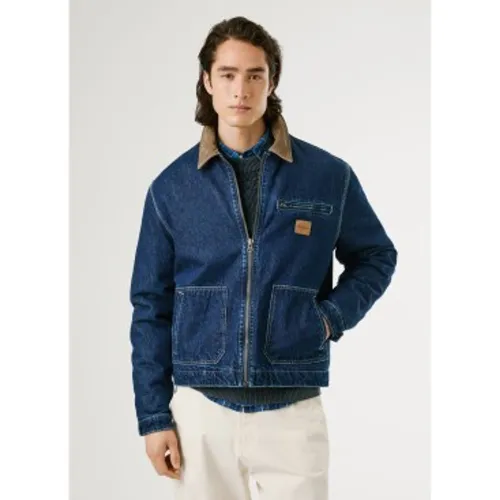 PM4027166 Veste de travail (L), Casuel, Coton, Denim - Pepe Jeans - Modalova