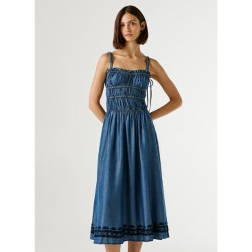 PL9537793 Robe Cass (L), Casuel, Sans manches / bretelles, Lyocell - Pepe Jeans - Modalova
