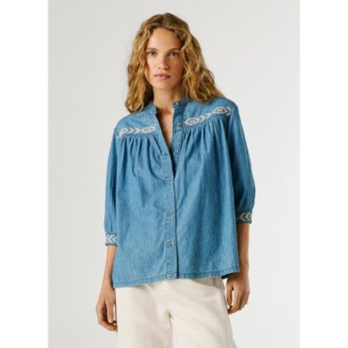 PL3051432 Chemisier Livia (L), Casuel, Coton, Manche 3/4 - Pepe Jeans - Modalova