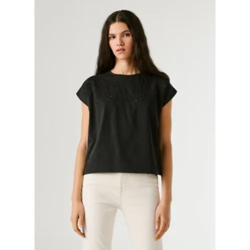 PL5000137 T-shirt Mina (S), Casuel, Coton, Manche courte - Pepe Jeans - Modalova