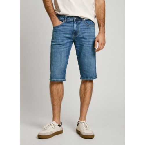 PM801081EE5 Short Straight Cash (28), Bleu, Casuel, Coton, Denim, Durable - Pepe Jeans - Modalova