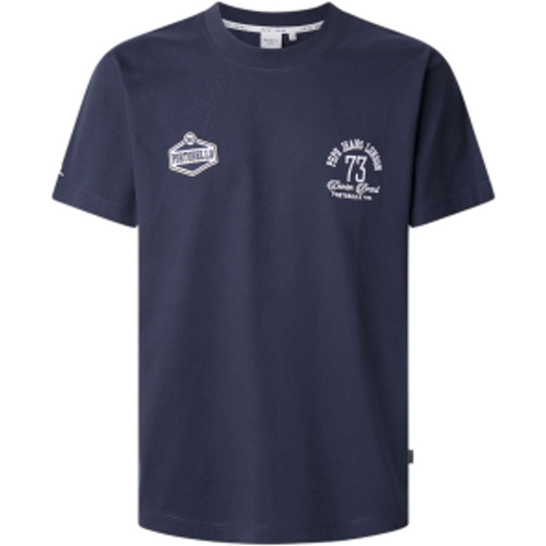 PM509787 T-shirt à manches courtes Parry (L), Casuel, Coton, Manche courte, Durable, Marine - Pepe Jeans - Modalova