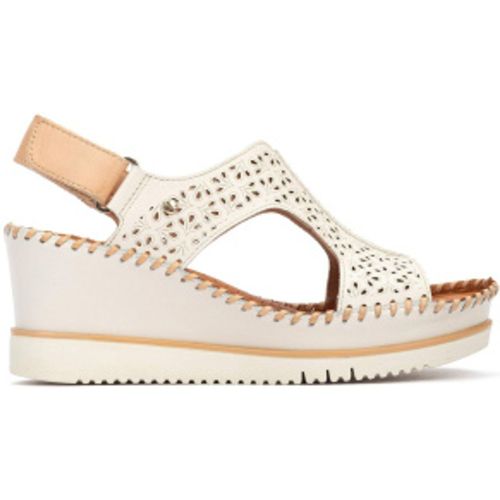 W3Z-1623C1 Sandales en cuir écru Aguadulce (39), , 5 à 8 cm, Velcro, Casuel - Pikolinos - Modalova