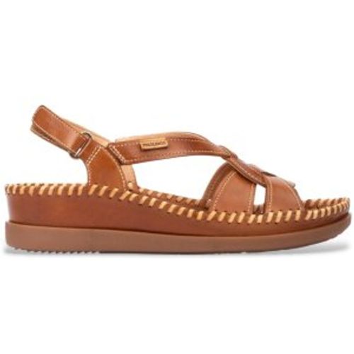 W8K-1839 Sandales en cuir marron Cadaques (39), 1 à 3 cm, Velcro, Casuel - Pikolinos - Modalova