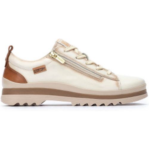 W3W-6979C1 Baskets en cuir Vigo crème (35), Plat, 1 à 3 cm, Fermeture éclair, Casuel - Pikolinos - Modalova