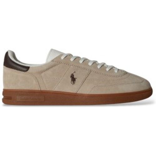 P09753005 Baskets en daim Bedford marron (41), , Plat, Cuir, Lacets, Casuel - Polo Ralph Lauren - Modalova