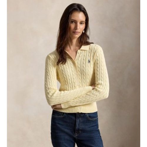 Cardigan en coton à torsades (XS), Casuel - Polo Ralph Lauren - Modalova