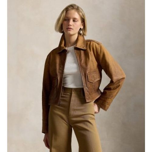 A93145001 Veste courte en cuir (M), Casuel - Polo Ralph Lauren - Modalova
