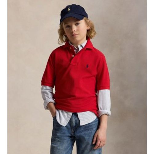 Pour garçon. 323603252009 Polo emblématique ((S) 6/7años= 136/138cm), Casuel, Coton, Manche courte, mode enfantine - Polo Ralph Lauren - Modalova