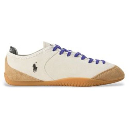 P15629006 Baskets en daim avec panneaux (37), Cuir, Plat, Lacets, Casuel - Polo Ralph Lauren - Modalova