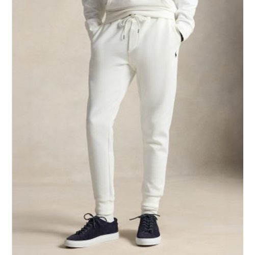 Pantalon jogger double tricoté (M), Blanc, Casuel, Coton - Polo Ralph Lauren - Modalova