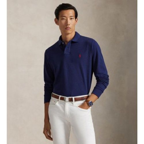 Polo Slim Fit en piqué sur mesure (S), Casuel, Coton, Manche longue - Polo Ralph Lauren - Modalova