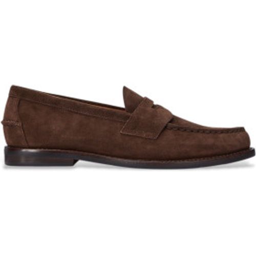 Mocassin penny Alston en daim marron (43), Cuir, Plat, Aucun, Casuel, Classique - Polo Ralph Lauren - Modalova