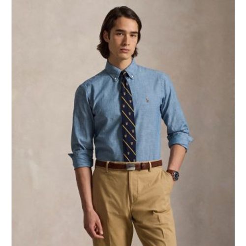 Chemise en chambray sur mesure (S), Casuel, Coton, Classique, Manche longue - Polo Ralph Lauren - Modalova