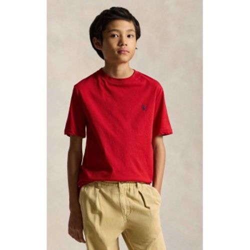 Pour garçon. 323832904038 T-shirt en coton à col rond ((S) 6/7años= 136/138cm), Casuel, Manche courte, mode enfantin - Polo Ralph Lauren - Modalova