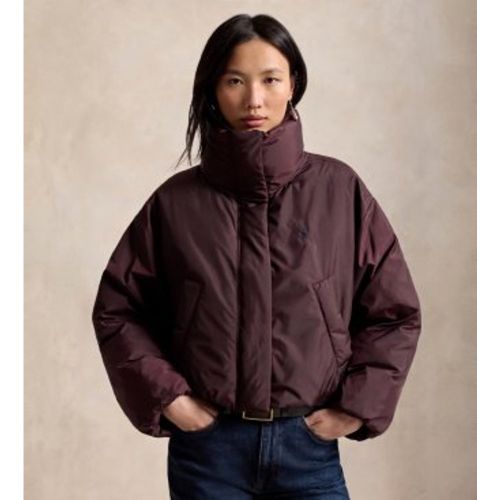 B17279002 Doudoune courte matelassée (XXS), Casuel, Grenat, Polyester - Polo Ralph Lauren - Modalova