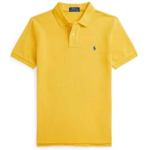 Pour garçon. 323703632504 Le polo emblématique ((L) 10/12años= 150/161 cm), Casuel, Coton, Manche courte, mode enfan - Polo Ralph Lauren - Modalova