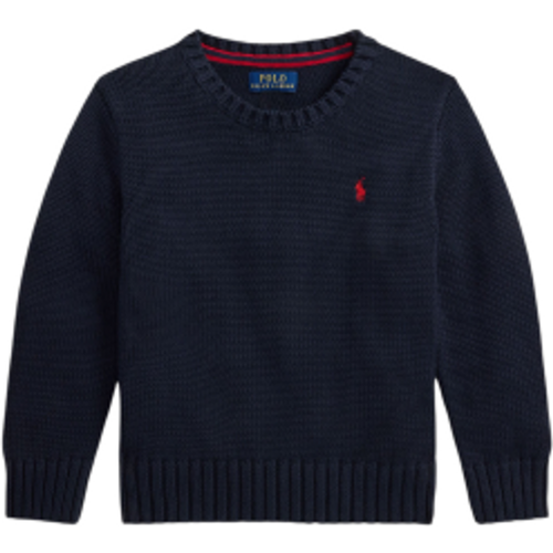 Pour garçon. 322970429005 Pull en coton à col rond (3años= 102/108cm), Casuel, Manche longue, mode enfantine - Polo Ralph Lauren - Modalova