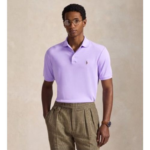 Polo Custom Slim Fit en coton doux lilas (M), Casuel, , Manche courte - Polo Ralph Lauren - Modalova