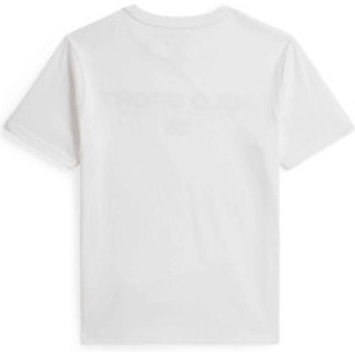 Pour garçon. 323837629501 Polo SportÂ - T-shirt en coton tricoté (8/9años= 140/149cm), , Casuel, Manche courte, mode - Polo Ralph Lauren - Modalova