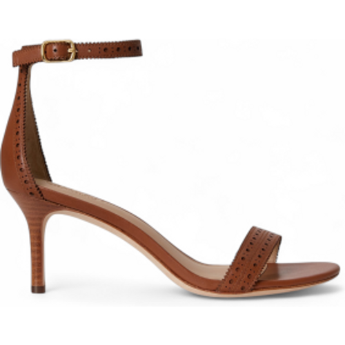 P10639002 Sandales en cuir Allie (40), 3 à 5 cm, Boucle, Casuel, Fête, Classique - Lauren Ralph Lauren - Modalova