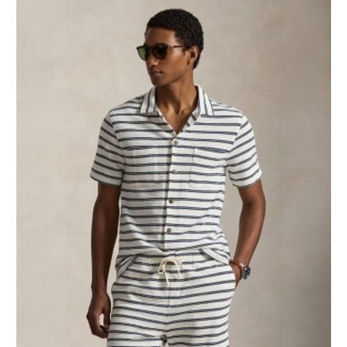 A13005001 Chemise et pointelle en tricot à rayures et marines (L), Casuel, Coton, Manche courte - Polo Ralph Lauren - Modalova