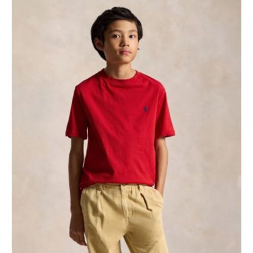 Pour garçon. 323832904038 T-shirt en coton à col rond ((M) 8/9años= 140/149cm), Casuel, Manche courte, mode enfantin - Polo Ralph Lauren - Modalova