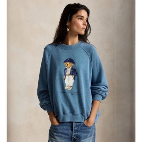 B17778001 Sweatshirt léger en polaire avec ours Polo (S), Casuel, Coton, Manche longue - Polo Ralph Lauren - Modalova