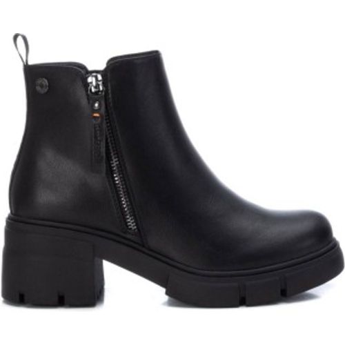 NEGRO Low ankle boots -Hauteur du talon 6cm (37), Noir, 5 à 8 cm, Fermeture éclair, Casuel, Imitation cui - Refresh - Modalova