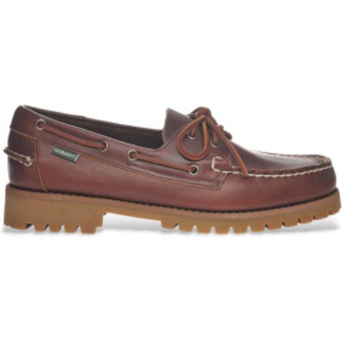HU0 Ranger Chaussures de bateau en cuir cireux marron (41), Plat, 1 à 3 cm, Lacets, Casuel - Sebago - Modalova