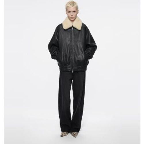 Veste en cuir Tobie (34), Casuel - Stand Studio - Modalova