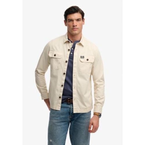 M4011127A Chemise 2 poches (M), Casuel, Coton, Manche longue - Superdry - Modalova