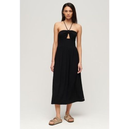 W8011660A Robe midi à découpes (S), Casuel, Viscose, Sans manches / bretelles - Superdry - Modalova
