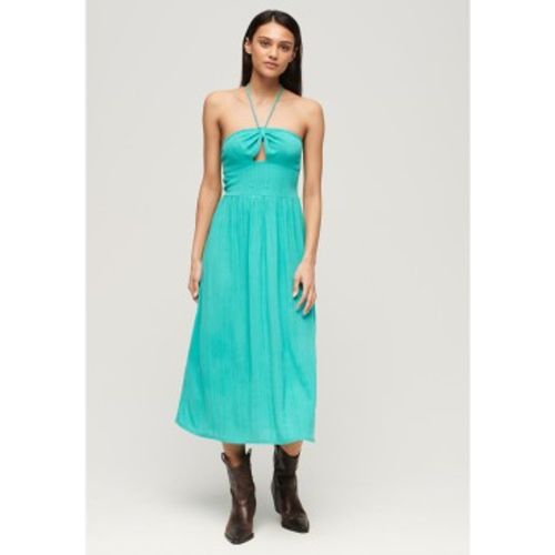 W8011660A Robe midi à découpes (M), Casuel, Viscose, Sans manches / bretelles - Superdry - Modalova