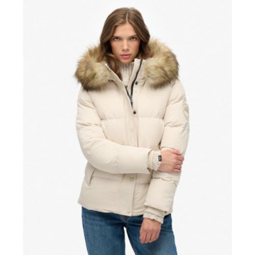 W5011929A Manteau Everest Five Baffle (S), Casuel, Polister recyclé, Durable - Superdry - Modalova