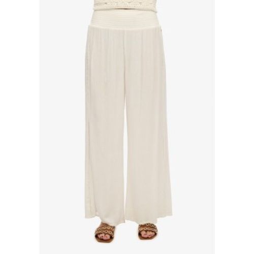 W7011181A Pantalon de plage (S), Blanc, Casuel, Viscose - Superdry - Modalova