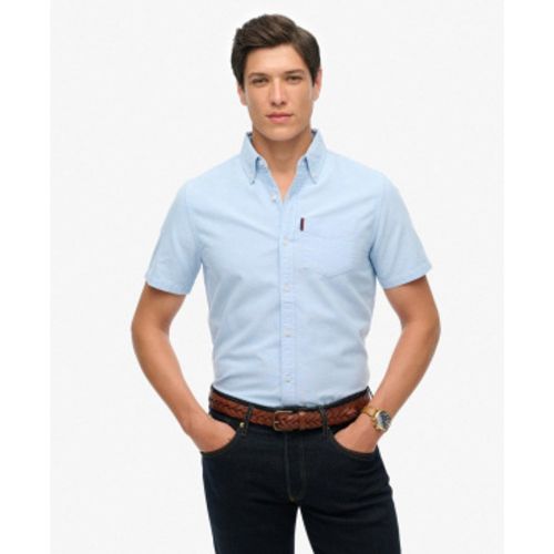 M4010623A Chemise Oxford manches courtes (L), Casuel, Coton, Manche courte - Superdry - Modalova