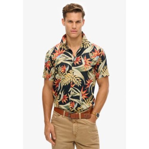M4010947A Chemise à imprimé hawaïen (XL), Casuel, Modal, Manche courte - Superdry - Modalova