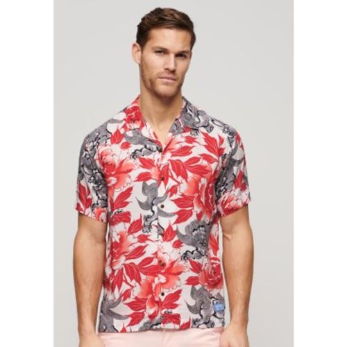 M4010740A Chemise Hawaiian Resort (M), Casuel, Coton, Manche courte - Superdry - Modalova