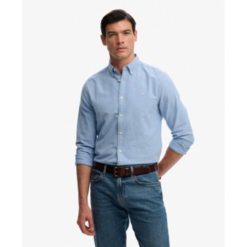 M4011100A Chemise Preppy Oxford (S), Casuel, Coton, Manche longue - Superdry - Modalova